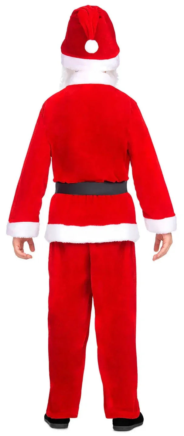 Disfraz de Papa Noel Infantil con Barba Navidad Infantiles Viving